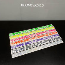 Load image into Gallery viewer, SMD Automotive 7" URL sticker