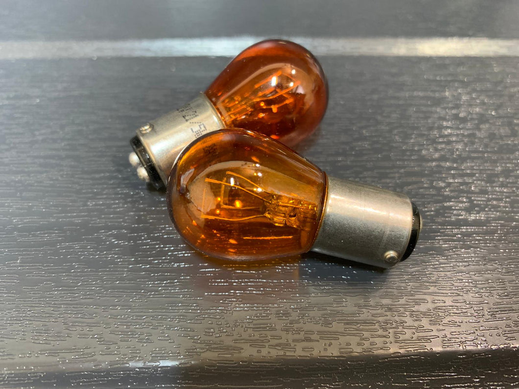 BAY15D Dual Filament Amber Bulb for USDM kits