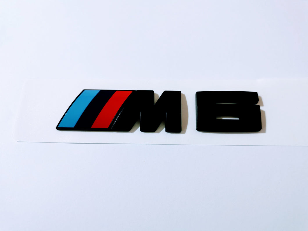 BMW Satin Black Emblem For M Models