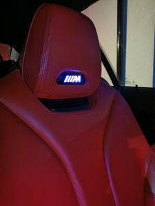 Bmw M3/4 Illuminated Seat Emblem "Always On" Kit