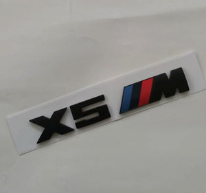 BMW X5M Black Emblem